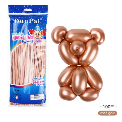 Bulk 200 Pcs DIY Long Latex Balloons Twisting Balloons for Birthday Party Anniversary Wedding Party Events Wholesale