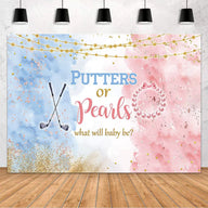 Gender Reveal Backdrop - Birthday & Party Decoration Banner - Photo Background for Celebrations