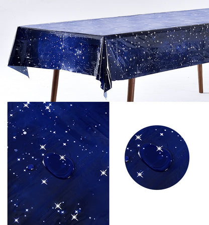 Bulk 2 Pack Disposable Waterproof Tablecloth for Party Birthday Decorations Wholesale