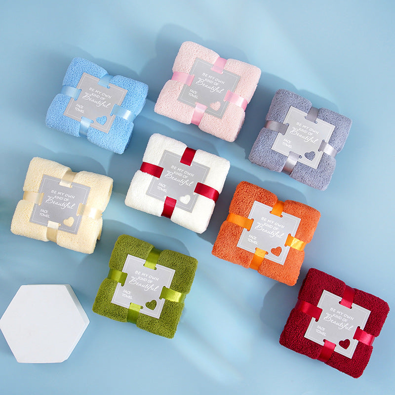 Sherpa Fleece Hand Towel - Wedding Favor & Gift for Bridal Shower Anniversary Celebration Events