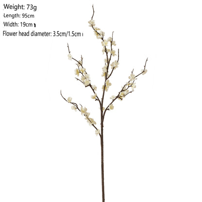 Bulk 4Pcs Cherry Blossom Branches Artificial Flowers for Spring Summer Indoor Decoration for Tables Home & Party Floral Arrangements Wholesale