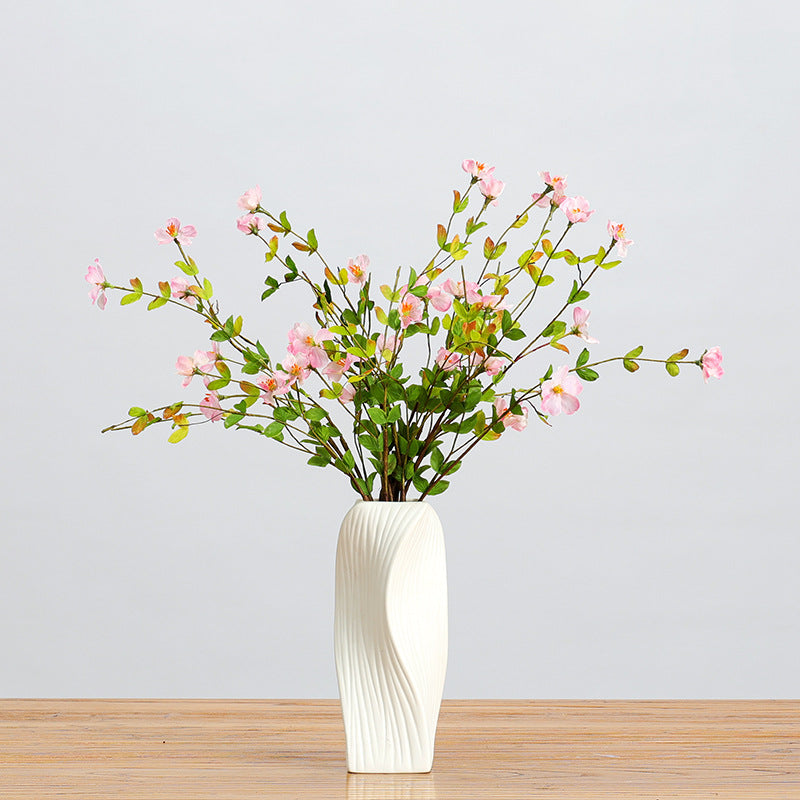 18-Bloom Wildflower Bouquet in Silk-Like Fabric, 20" Long, Perfect for Weddings, Home Decor, and Events