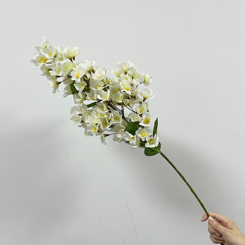 Artificial Begonia Bush, 29" Realistic Silk Floral Arrangement for Home Decor, Weddings & Events, Modern Stems for DIY Centerpieces & Vases