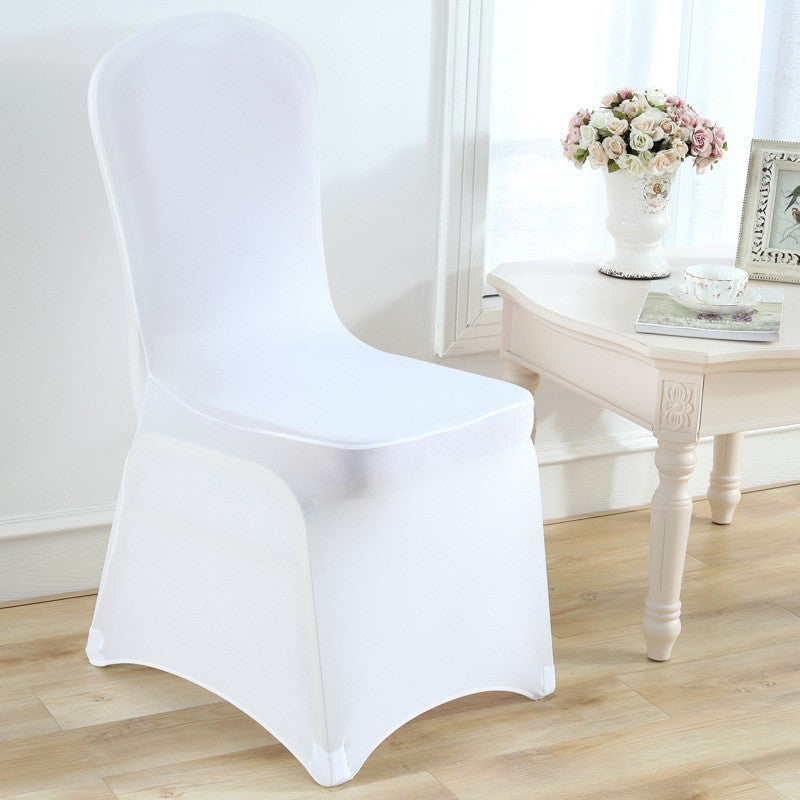 Bulk 2 PCS Stretch Spandex Chair Covers for Wedding Party Home Dining Decor Wholesale