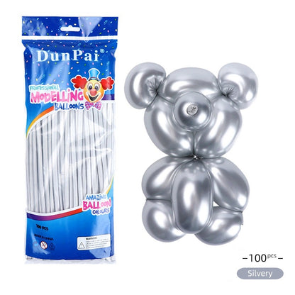 Bulk 200 Pcs DIY Long Latex Balloons Twisting Balloons for Birthday Party Anniversary Wedding Party Events Wholesale