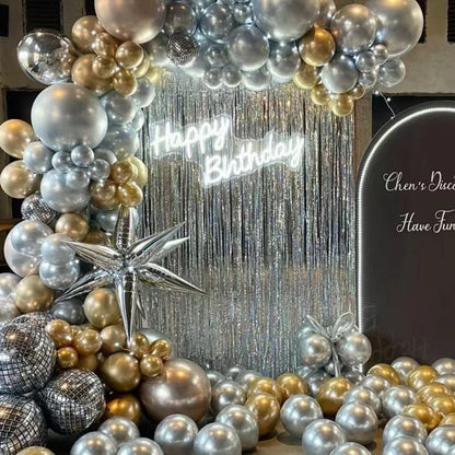 Bulk 50pc 13-Inch Thickened Metallic Round Balloons-Creative Wholesale Wedding and Birthday Party Decorations Wholesale