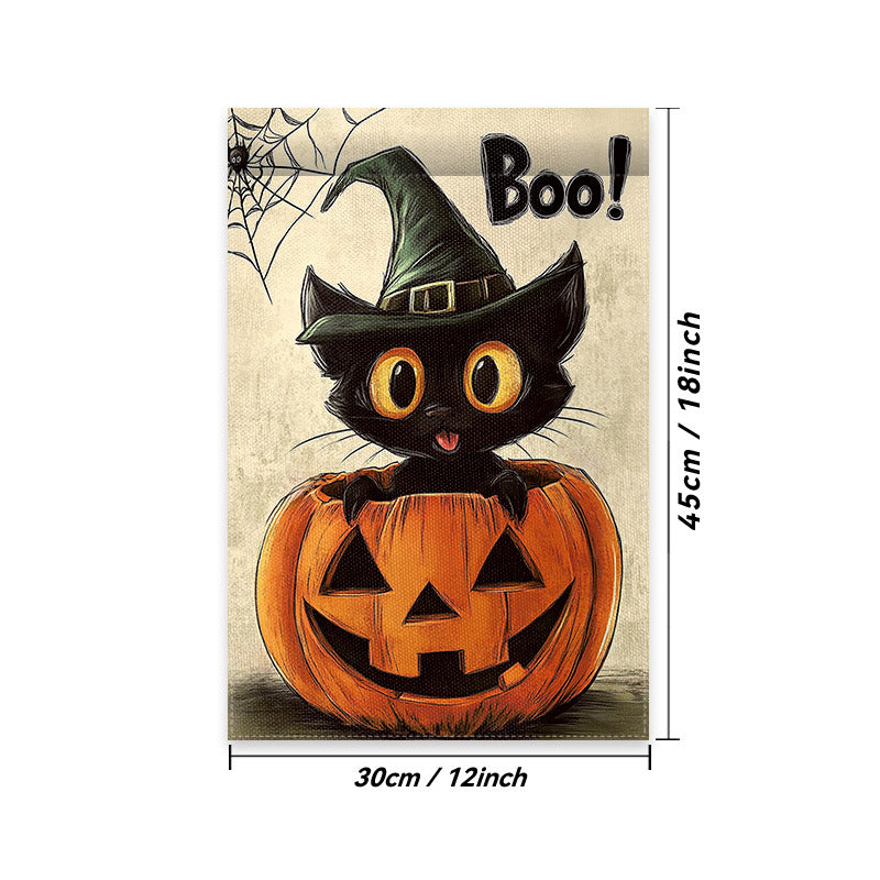 Outdoor Hanging Cloth Halloween Garden Flag
