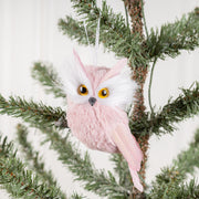 10 Pcs Artificial Foam Christmas Owl Ornaments for Tree Wedding Garden Outdoor Decor