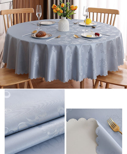 Bulk 47 Inch Oilcloth Tablecloths PVC Round Tablecloths for Round Tables Wholesale