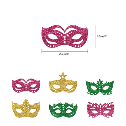 Bulk 2 Pcs Mardi Gras Party Decorations Set Wholesale