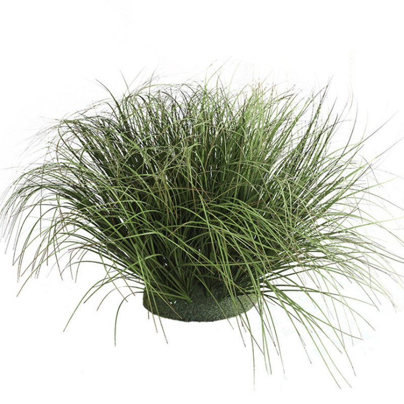 Artificial Cattail Grass Bush, 12" Tall, Plastic, Indoor/Outdoor Decor for Home, Office, Weddings, Events