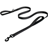 Premium Dual Handle Heavy Duty Dog Leash 6 Ft Reflective Oxford Padded Control Lead Medium Large Dogs Training Walking Hiking