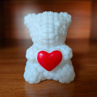 Valentine's Day LED Love Rose Night Light - 2.4" Decorative Accent Lamp for Bedroom & Gift