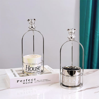 Bulk 1 Pc Metal Vase Hydroponic Dried Flower Vase Wholesale