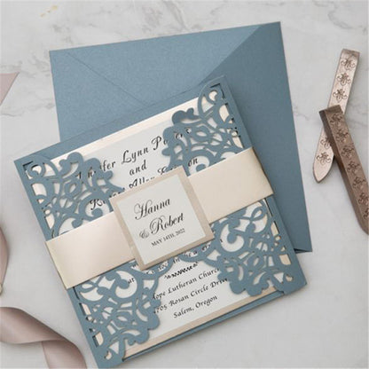 Bulk 100pcs wedding invitations wedding cards for Wedding Engagement Mariage Birthday Christening Party Supplies Wholesale