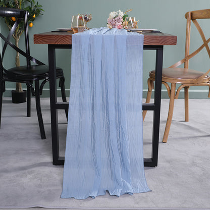 Bulk 2 Pack 27.5"X118" Boho Table Runner for Wedding Bridal Baby Shower Engagement Party Valentine's Day Decor Wholesale