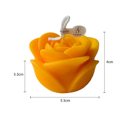 Rose Scented Candle - Valentine's/Wedding Favor Holiday Gift Floral Decor