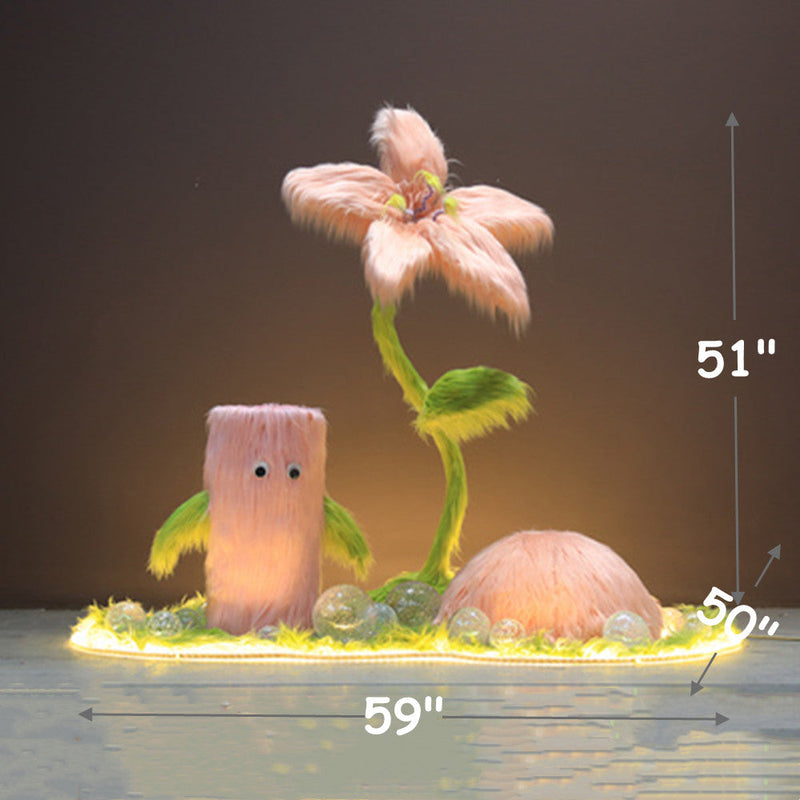 Luxury Artificial Giant Flower Arrangement Bulk for Landscape Mall Office Decoration