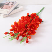 27 Inch Gladiolus Bush Silk Flowers Artificial 1 Bush Bulk Wholesale