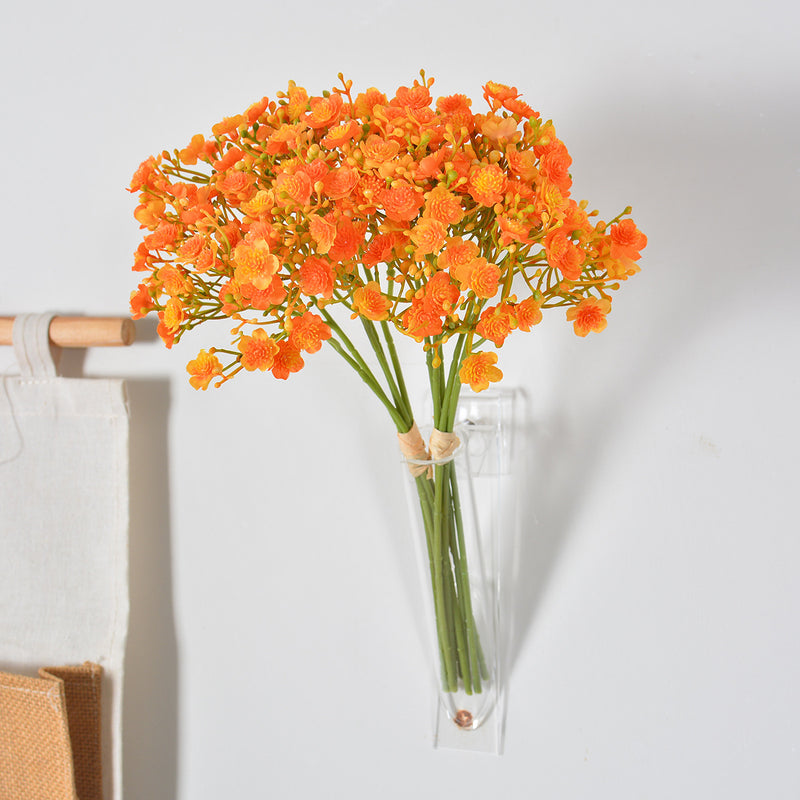 Artificial Baby's Breath Bouquet, 12-Inch Faux Gypsophila Stems, Perfect for Weddings, Home Decor, and Events
