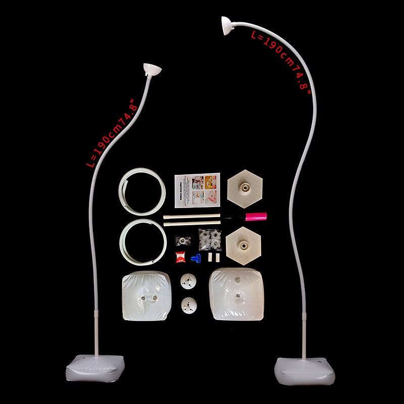 Bulk 2pcs DIY Adjustable Aluminum-Plastic Tube Arch and Heart Balloon Stand - Party and Wedding Decorations Wholesale