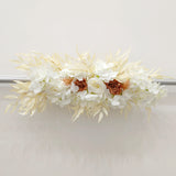Wedding Artificial Flower Decor Set - 2 Pack 27.6×7.9 Inch | Arch Mirror & Table Decor
