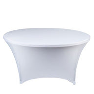 Bulk 10 Pcs Round Tablecloths Spandex Stretchable Table Cloth Wholesale