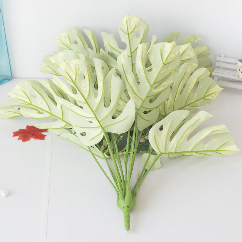 29 Inch Artificial Monstera Plant in Pot, Large Fake Potted Indoor Outdoor Decor, Bulk Quantity
