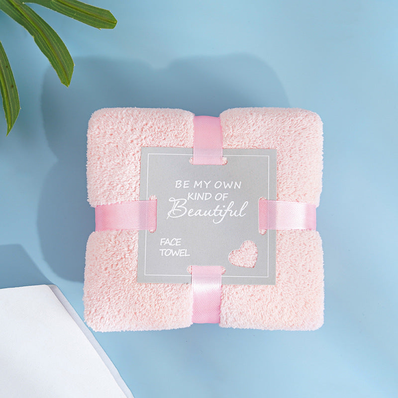 Sherpa Fleece Hand Towel - Wedding Favor & Gift for Bridal Shower Anniversary Celebration Events