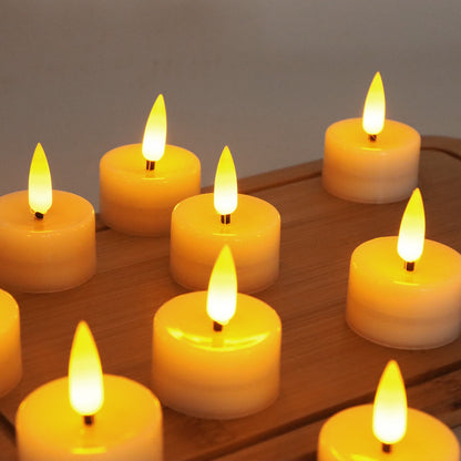 LED Flickering Flameless Candles - Wedding/Outdoor Patio/Christmas Halloween Decor
