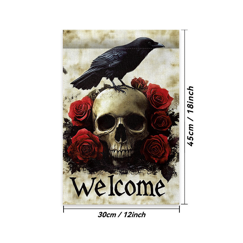 Outdoor Hanging Cloth Halloween Garden Flag