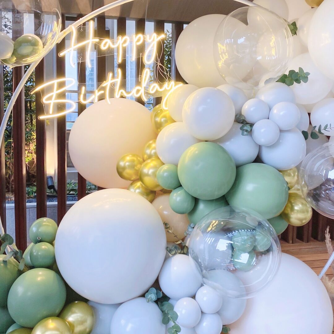 Bulk Latex Balloon Set DIY for Wedding Baby Shower Birthday Party Supplies Backdrop Venue Arch Decor Wholesale