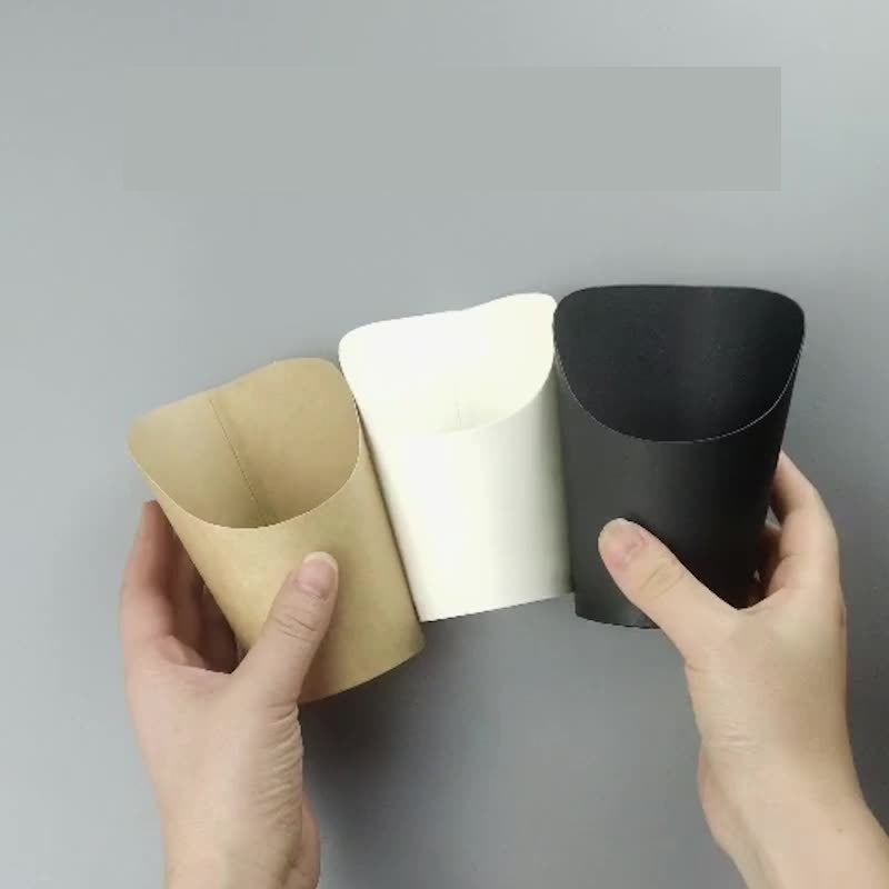 Bulk 200 Pack Disposable Snack Cups for French Fry Cone Sweets for Party Events Weddings Wholesale