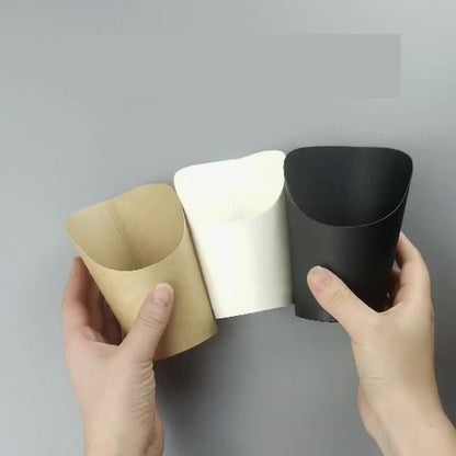 Bulk 200 Pack Disposable Snack Cups for French Fry Cone Sweets for Party Events Weddings Wholesale
