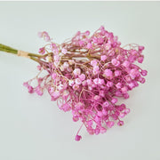 6 Pcs Artificial Gypsophila Baby's Breath Bouquet Bulk Wholesale Silk Flowers