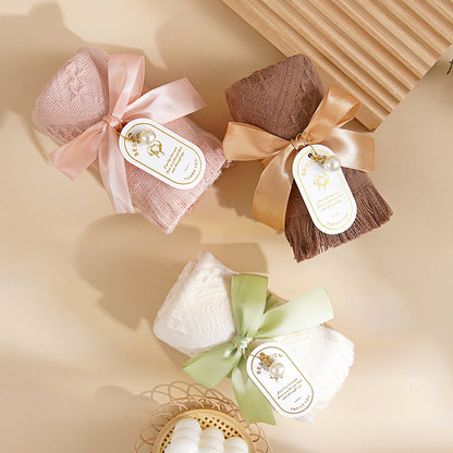 Bridesmaid Gift Fringe Towel - Creative Practical Wedding Favor Thank You Gift