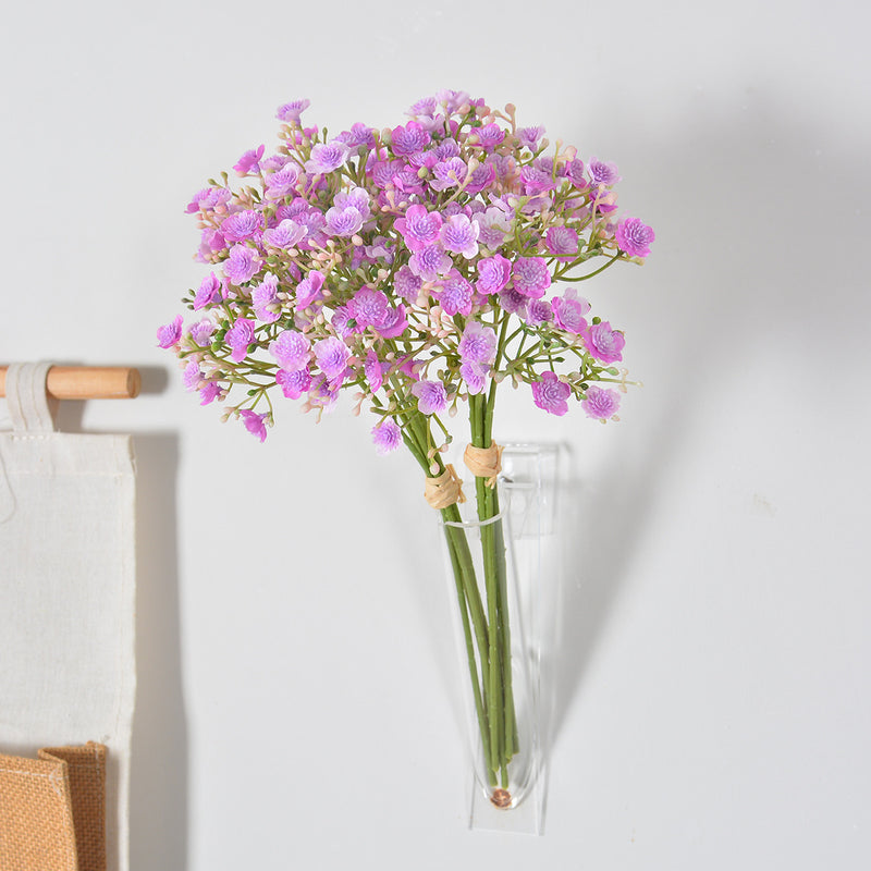 Artificial Baby's Breath Bouquet, 12-Inch Faux Gypsophila Stems, Perfect for Weddings, Home Decor, and Events