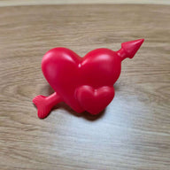 Valentine's Day LED Love Rose Night Light - 2.4" Decorative Accent Lamp for Bedroom & Gift