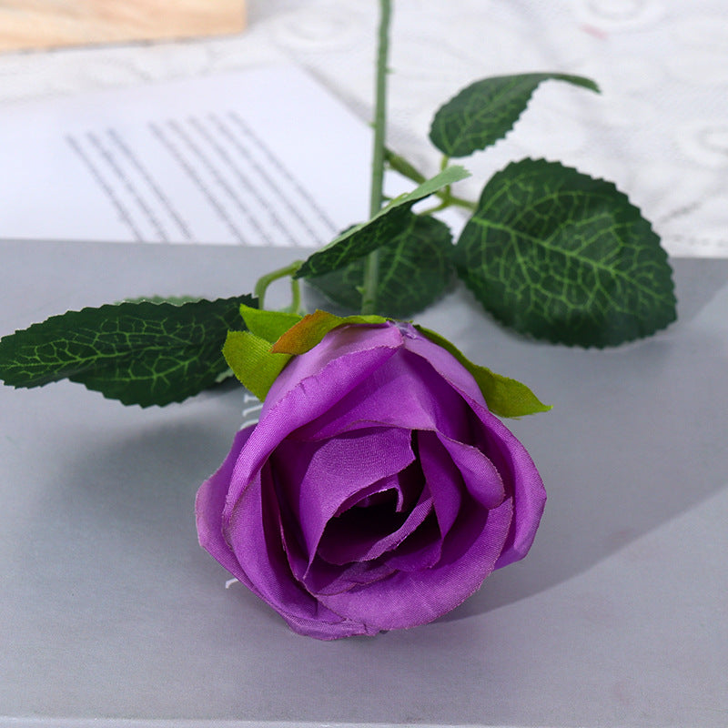 Artificial Rose Single Stem, Bendable Stem, Wedding, Home Decor & Hotel Display