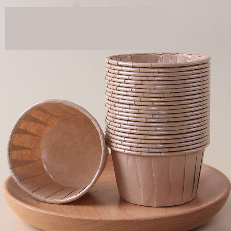 Bulk 100 Pcs Disposable Cake Cup Dessert Container for Wedding Birthday Party Wholesale