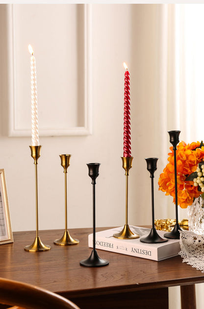 Bulk 3 Pcs Taper Candlestick Holders for Wedding Events Centerpiece Table Decor Wholesale
