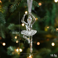 Crystal Christmas Tree Ornaments  Decorations for Luxury Holiday Scene Setup