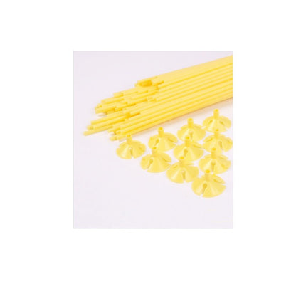 Bulk 100 Pcs 12.6 Inch Plastic Balloon Sticks for Birthday Party Anniversary Wedding Decoration Wholesale