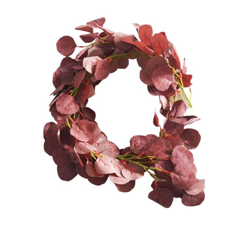 Eucalyptus Leaf Vine, 146-Leaf Artificial Trailing Plant, 75" Long, Wedding Decor, Home & Commercial Styling