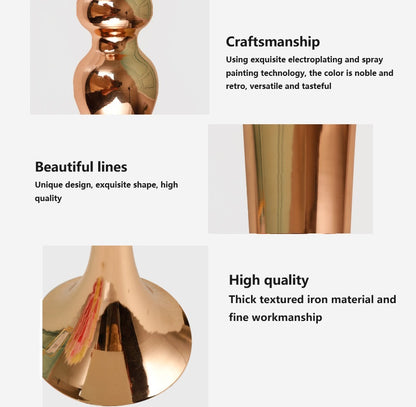 Bulk Metal Wedding Centerpieces Vase Flower Arrangement Stand for Anniversary Ceremony Birthday Party Event Decor Wholesale