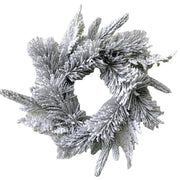 Artificial Pine Cedar Vine Garland 6 Ft Flocked Bulk Christmas Wreaths for Doors Fireplace Decorations