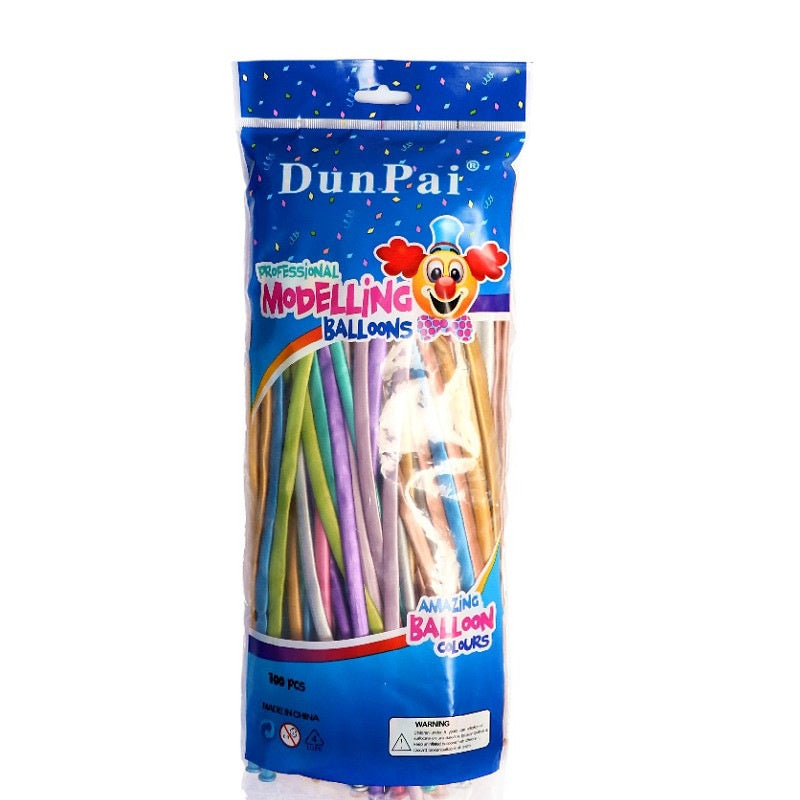 Bulk 200 Pcs DIY Long Latex Balloons Twisting Balloons for Birthday Party Anniversary Wedding Party Events Wholesale