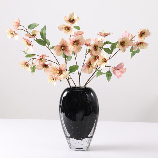 23 Inch Helleborus Artificial Flowers Bulk Quantity Silk Stems