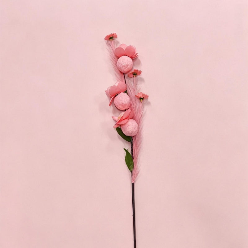 Magnolia Silk Bush with 3 Blooms, 20" Tall Faux Flower Arrangement for Weddings, Home & Commercial Decor