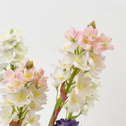 Artificial Dendrobium Galaxy Orchid Spray Stems 21 Inch 10 Pcs Silk Flowers Bulk Wholesale